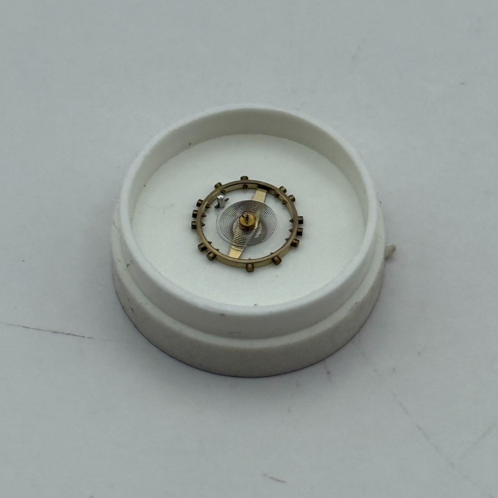 ETA 761 1201 Balance Wheel Complete And Spring  145 M Watch Movement Parts NOS