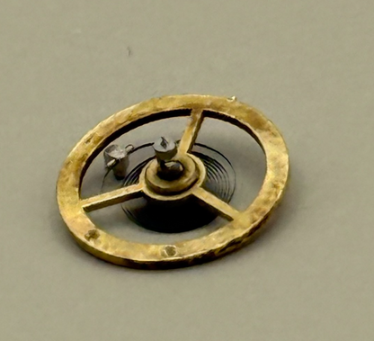 Lanco 5106 Balance Wheel Complete And Spring 5¼’’’ Watch Movement Parts NOS