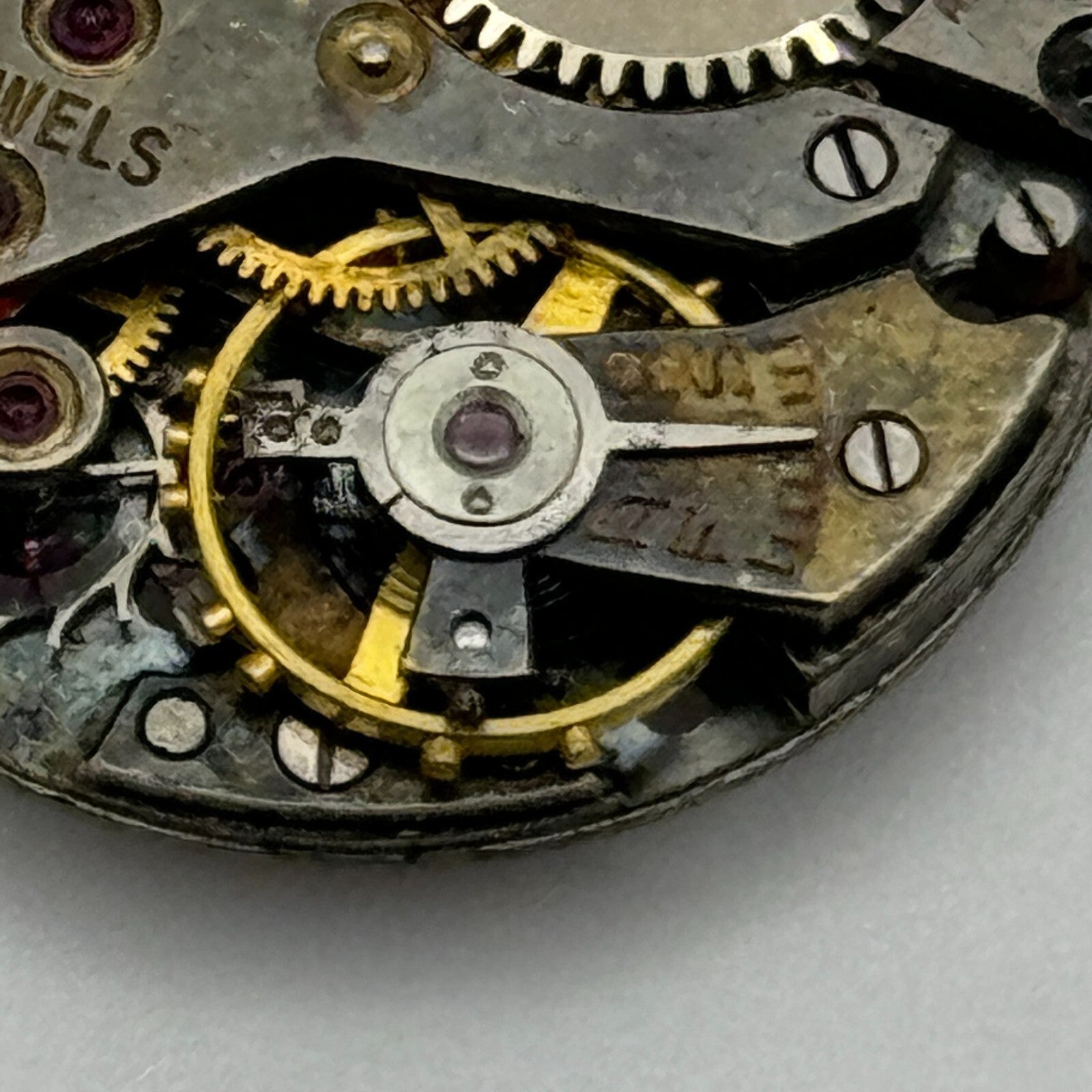 23.6mm AS 984 A Schild 15 Jewels Manual Wind Watch Movement Swiss Vintage PARTS