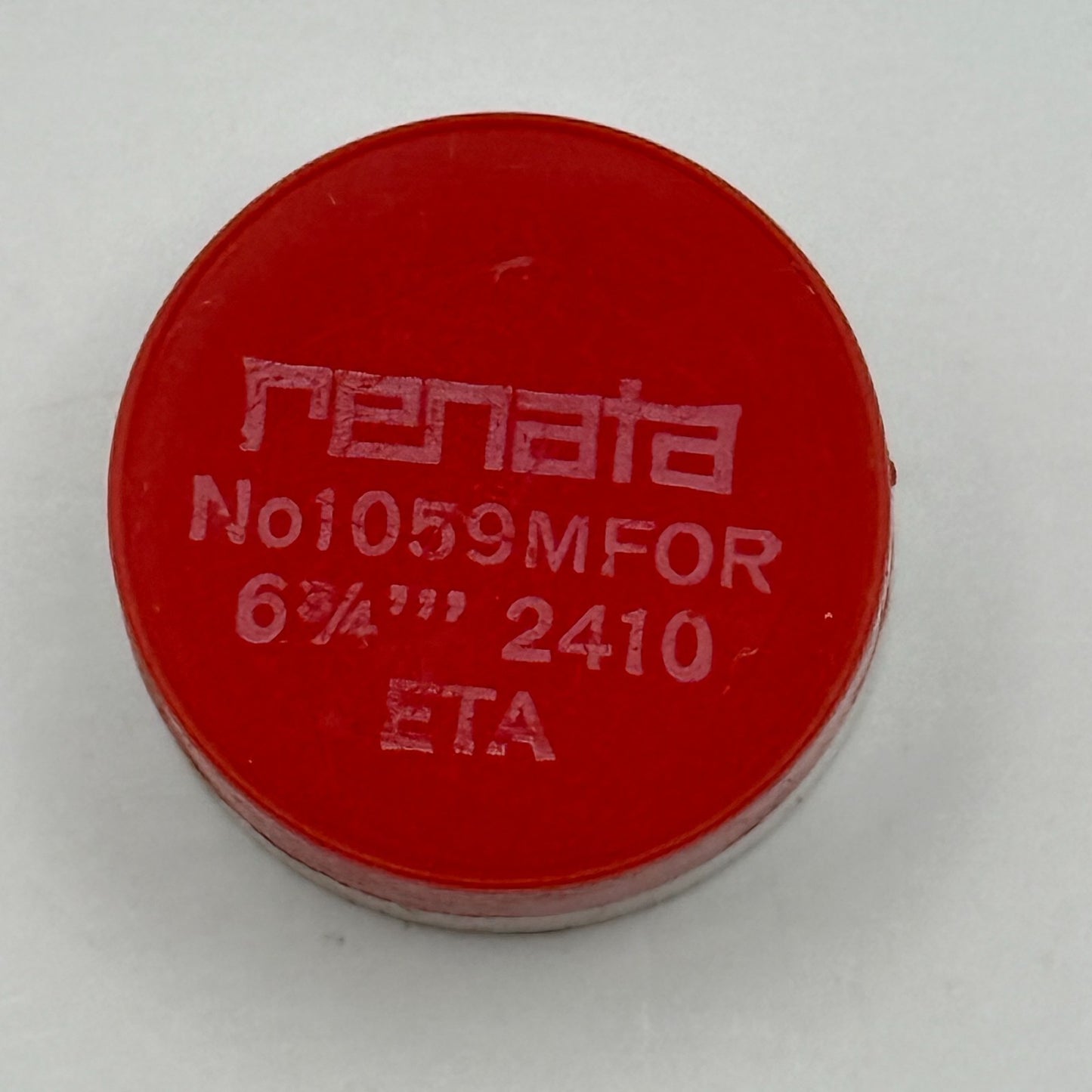 ETA 2410 Balance Wheel Complete And Spring 6¾’’’ 1059 M Watch Movement Parts 