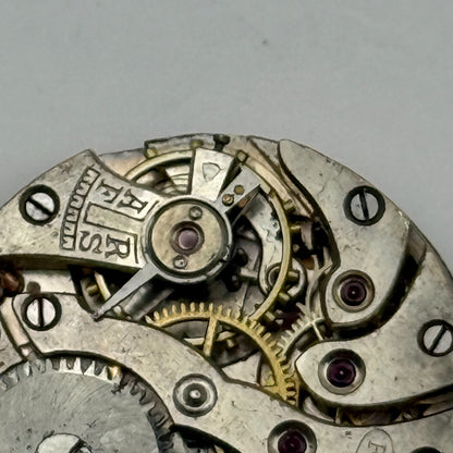 R&S Rotherham & Sons Watch Movement Manual Wind Vintage Parts Repair 23.6mm