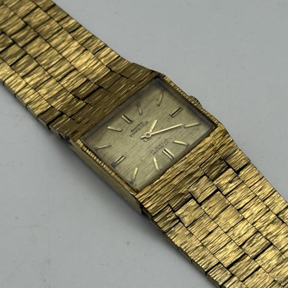 24mm Vintage Ladies Swiss Emperor Gold Plated Manual Wind Swiss FHF Watch PARTS