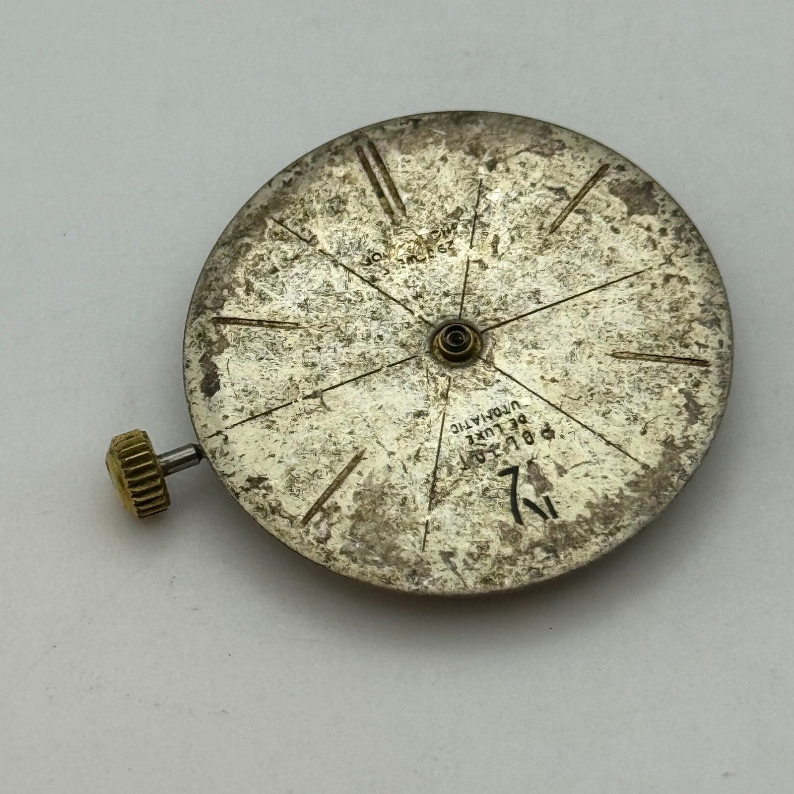 24.4mm Poljot de Luxe Cal 2415 Soviet Manual Wind Watch Movement PARTS REPAIR