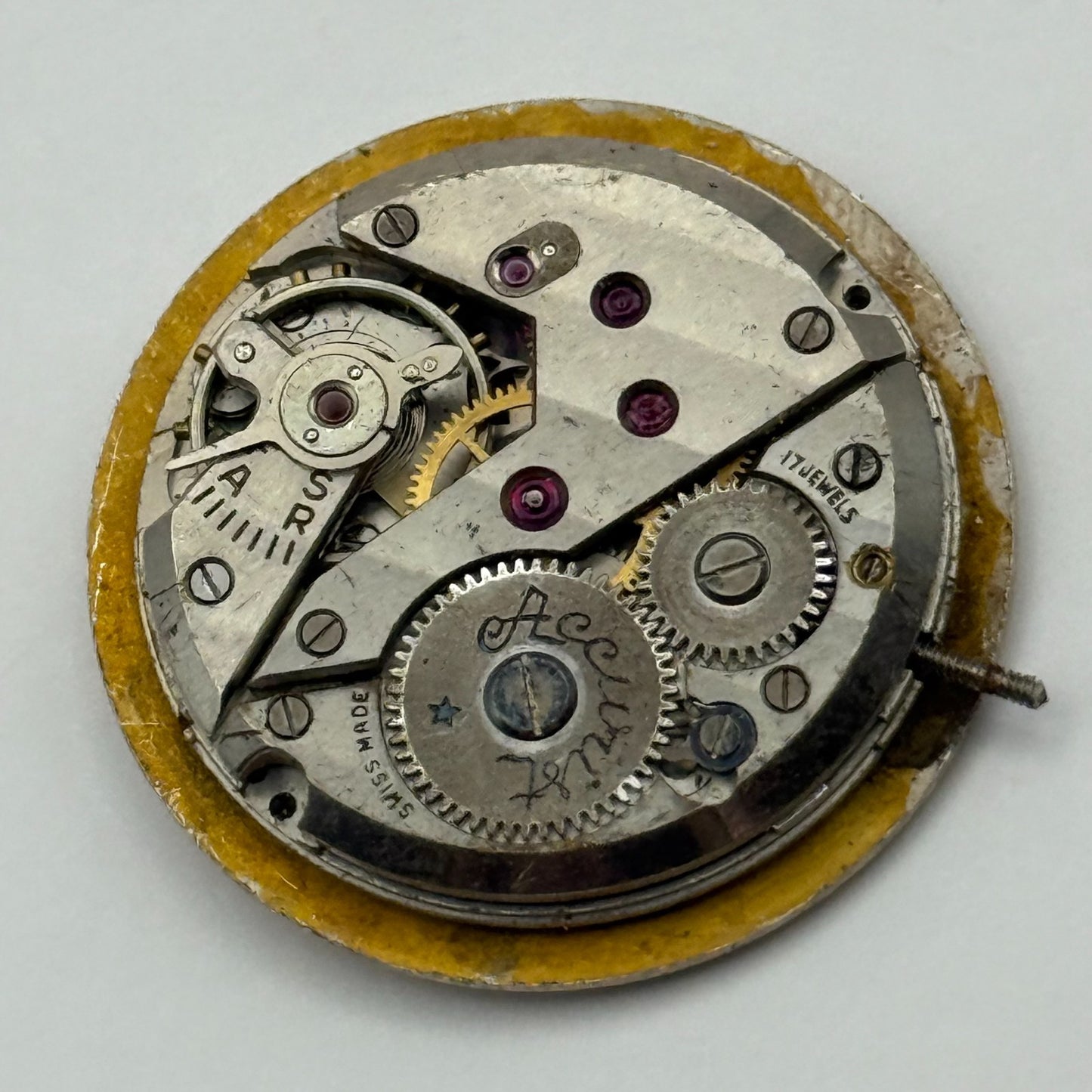 ETA 900 Watch Movement Accurist Manual Wind Vintage Swiss Parts Repair 23.6mm