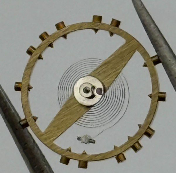 AS 984 Balance Wheel Complete And Spring 81 M Watch Movement Parts NOS