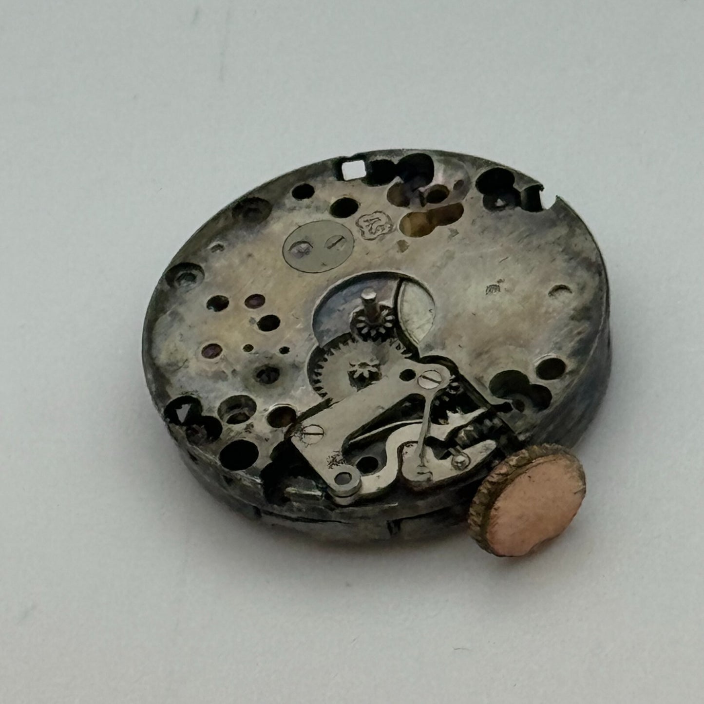 19.7mm Delbana AS A Schild Manual Wind 17 Jewels Swiss Watch Movement PARTS