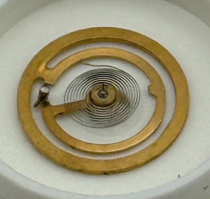 EB 8021 Balance Wheel Complete And Spring  10½’’’ 1253 Watch Movement Parts NOS