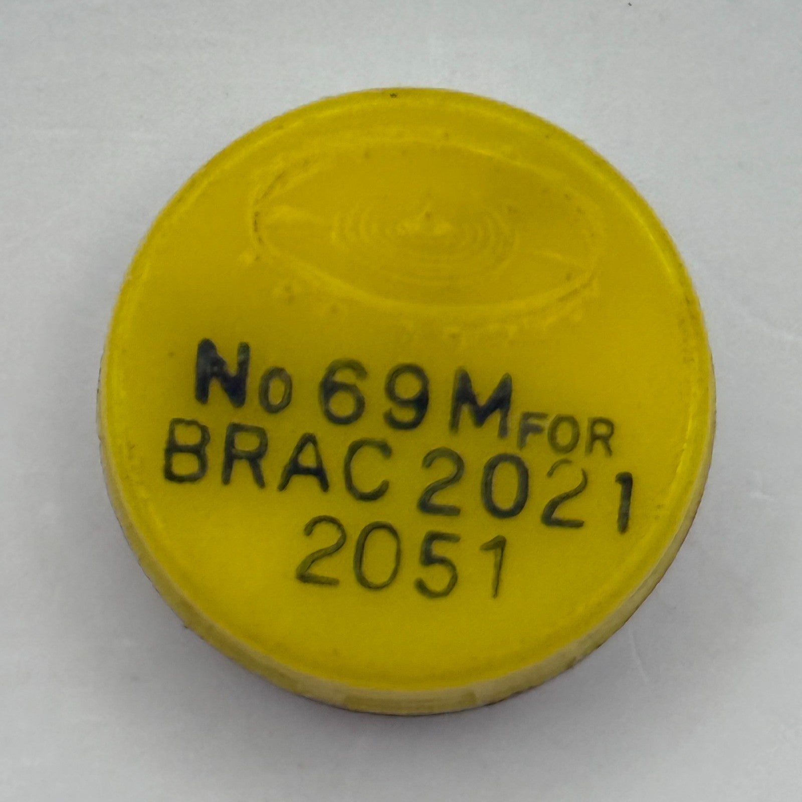 Brac 2021 2051 Balance Wheel Complete And Spring 69 M Watch Movement Parts NOS