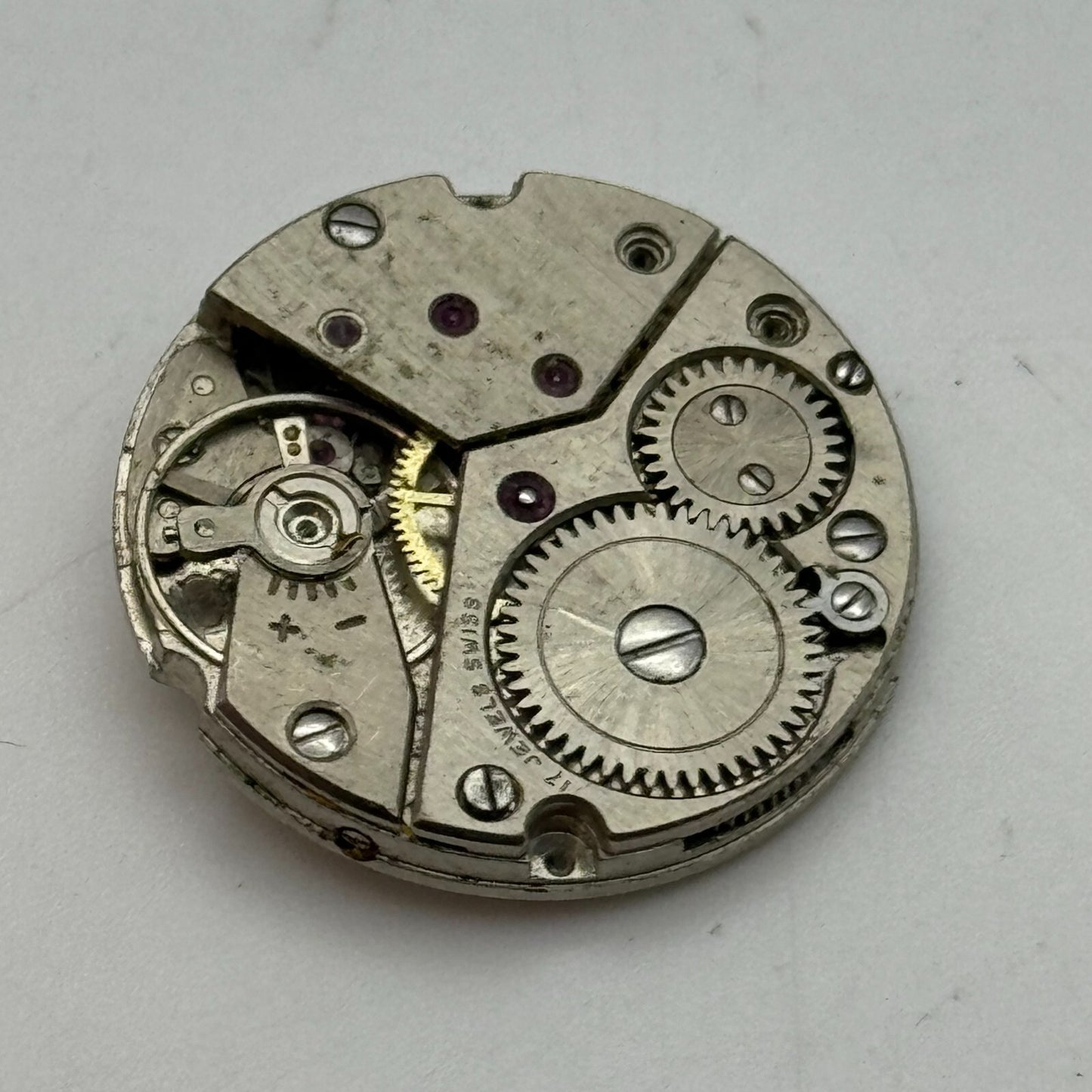 23.7mm Mens Peseux 320 Manual Wind 17 Jewels Watch Movement PARTS REPAIR SPARES