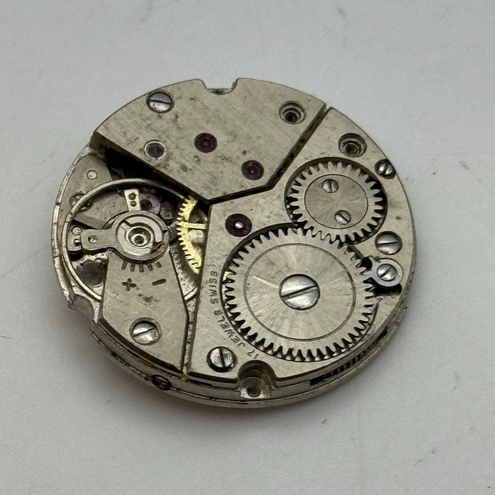 23.7mm Mens Peseux 320 Manual Wind 17 Jewels Watch Movement PARTS REPAIR SPARES