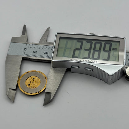 Omega 1434 Quartz Watch Movement 6 Jewels Swiss Vintage Parts Repair 23.8mm