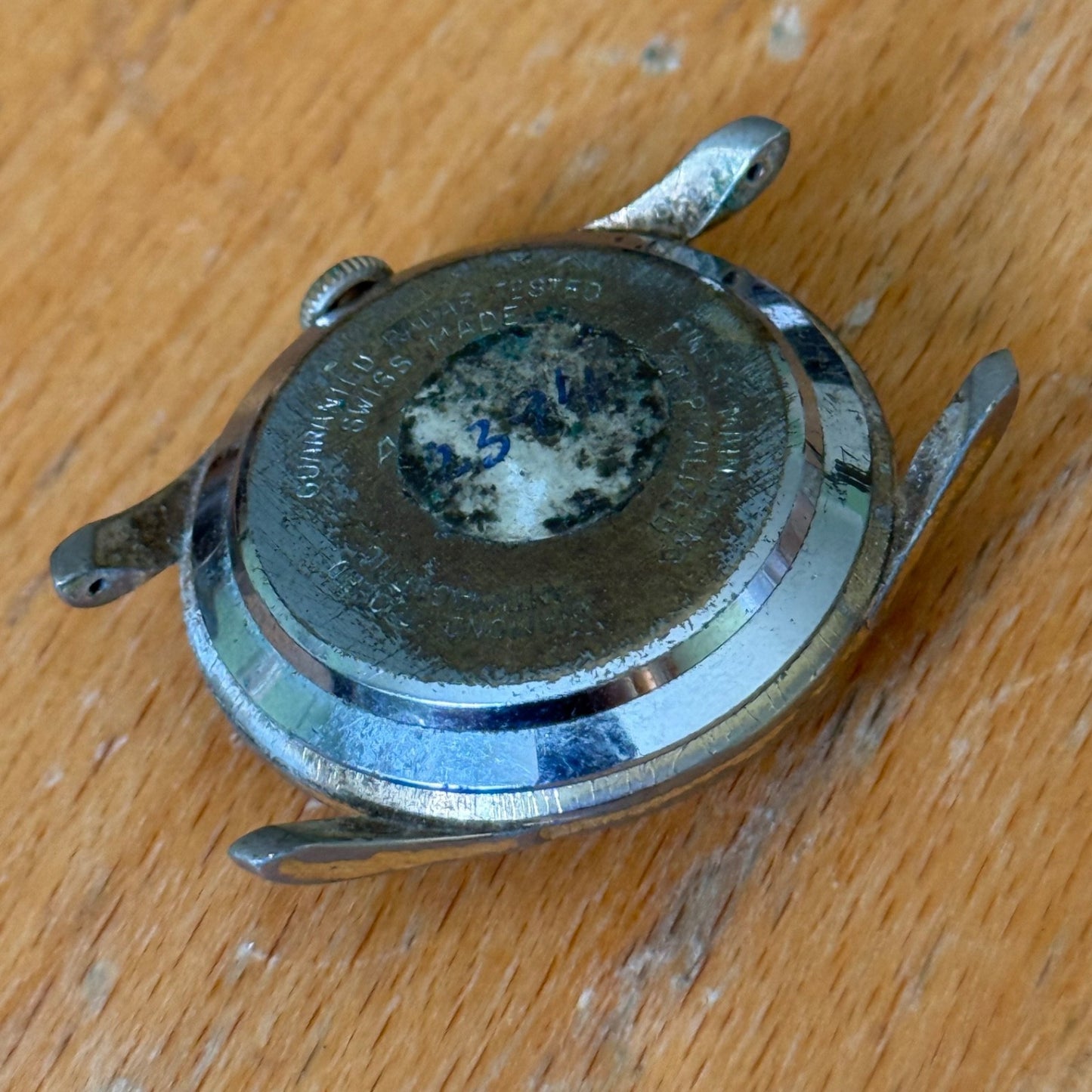 34mm Allenby Helsa Finest Mainspring Brevete 314705 Vintage Manual Watch PARTS