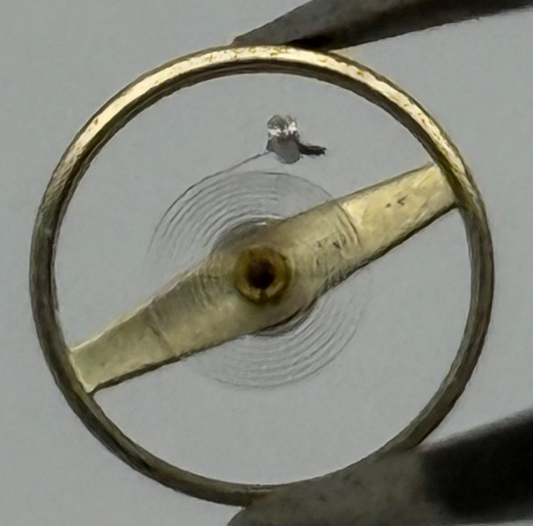 ST 69 Balance Wheel Complete And Spring Kif Inca 1138 Watch Movement Parts NOS