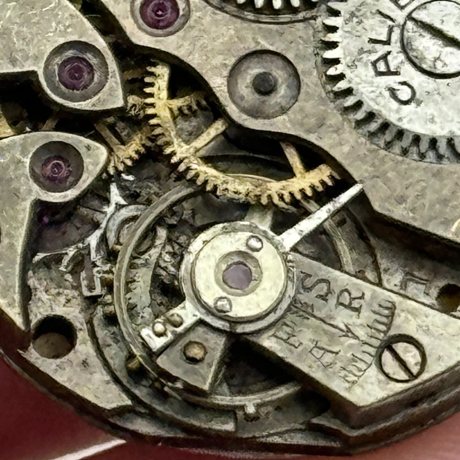 23.6mm Calibre 34 Swiss 15 Jewels Manual Wind Watch Movement Vintage PARTS SPARE