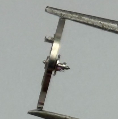 ETA 2410 Balance Wheel Complete And Spring 6 3/4''' 1059 M Watch Movement Parts 