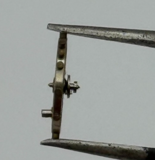 AS 970 Balance Wheel Complete And Spring 8 3/4''' 27 M Watch Movement Parts NOS