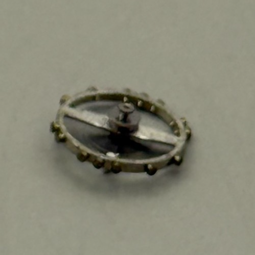 FEF 270 Balance Wheel Complete And Spring  5¼’’’ 173 M Watch Movement Parts NOS