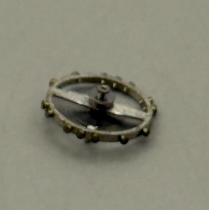 FEF 270 Balance Wheel Complete And Spring  5¼’’’ 173 M Watch Movement Parts NOS