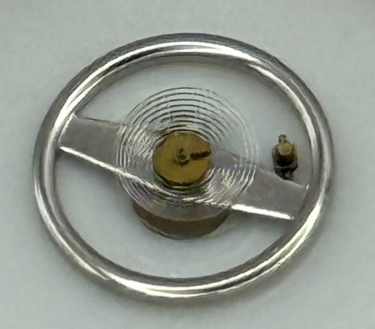 RL 9013 9031 Balance Wheel Complete And Spring 1803 M Watch Movement Parts 
