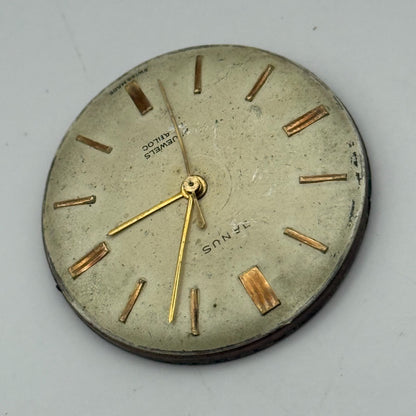 ETA 2390 Watch Movement Janus Manual Wind Vintage Swiss Parts Repair 32.6mm