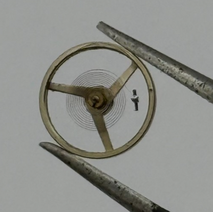 AS 976 1012 Inca Balance Wheel Complete And Spring 532 Watch Movement Parts NOS