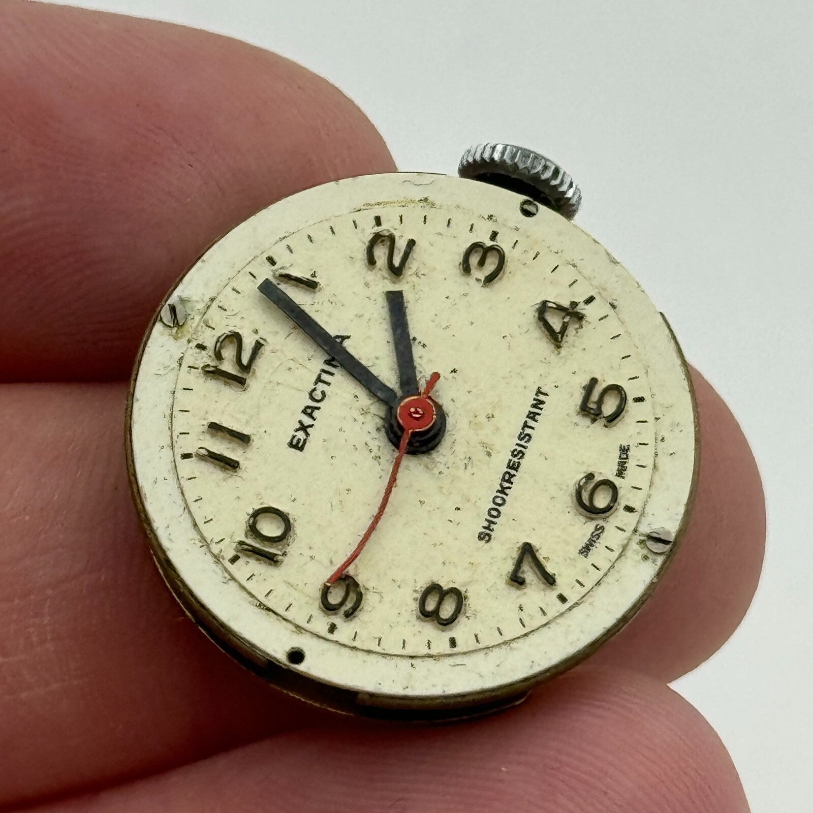 24.2mm R Lapanouse S.A. 1 Jewel Manual Wind Swiss Watch Movement Vintage PARTS