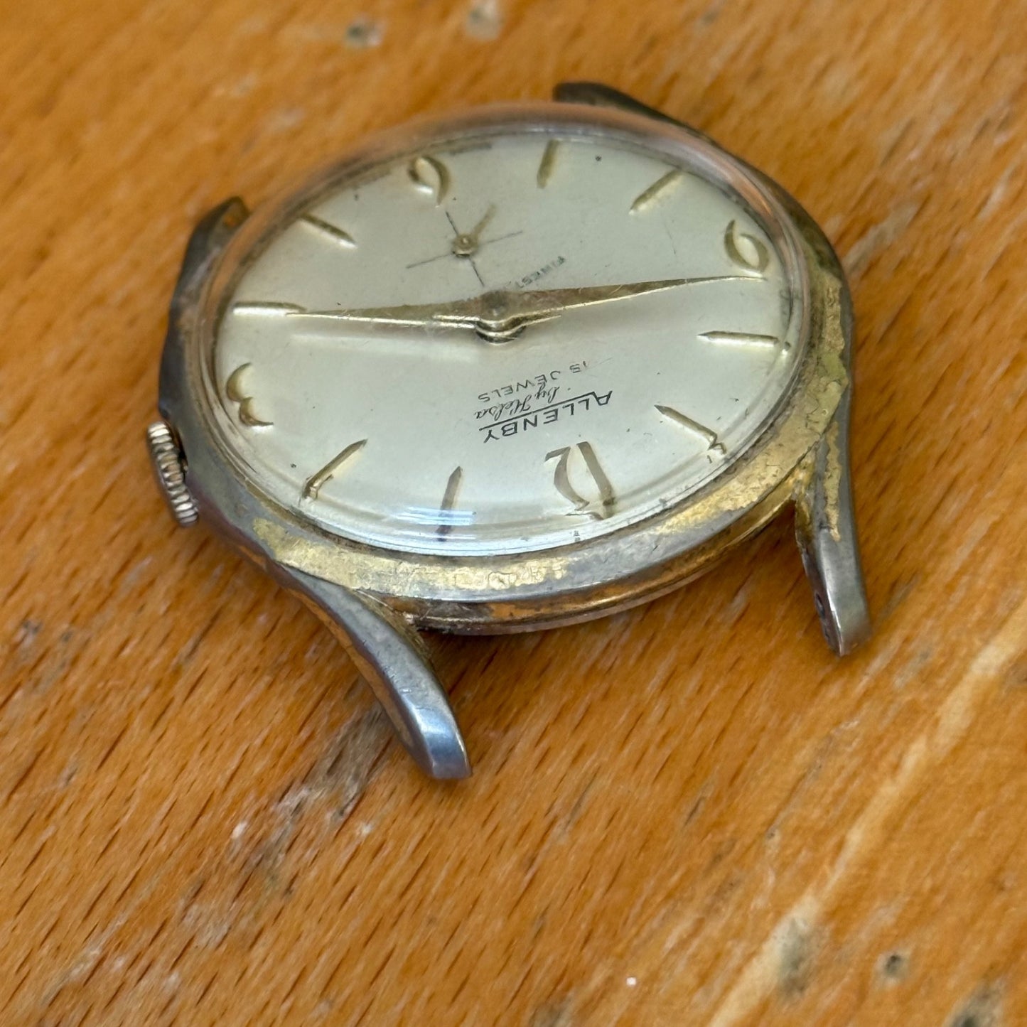 34mm Allenby Helsa Finest Mainspring Brevete 314705 Vintage Manual Watch PARTS