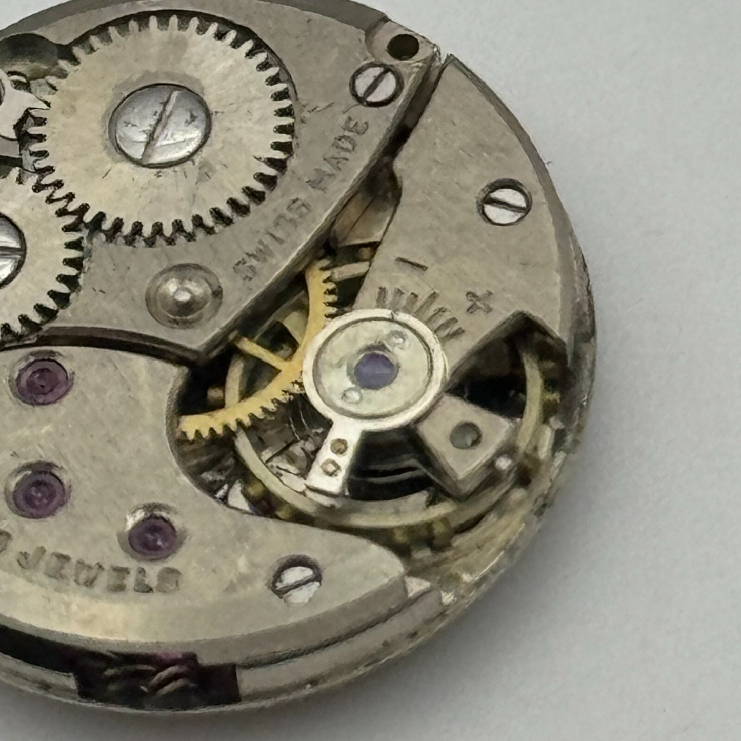 18.5mm Rotary Ladies AS Manual Wind Swiss 15 Jewels Watch Movement Vintage PARTS