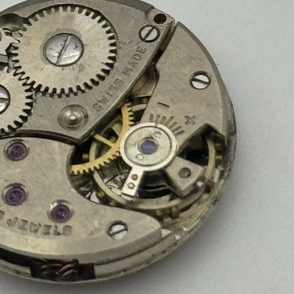 18.5mm Rotary Ladies AS Manual Wind Swiss 15 Jewels Watch Movement Vintage PARTS