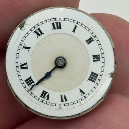 19.7mm Balance Ok Roman Numerals Swiss Bullseye Dial Trench Manual Wind PART