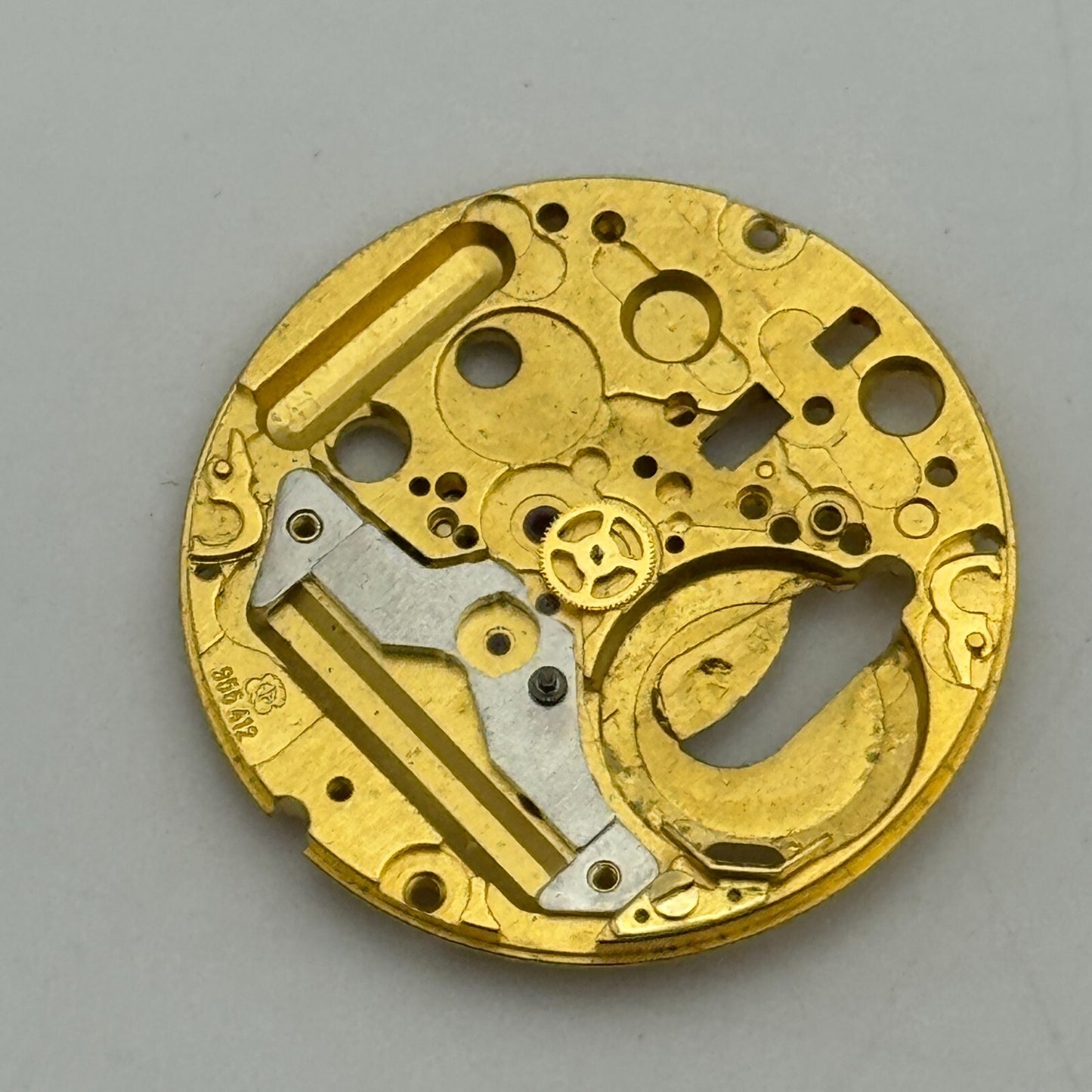 23.8mm ETA 955.412 Partial Quartz Swiss Watch Movement Vintage PARTS SPARES