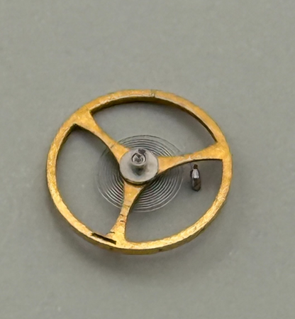 ETA 2512 Balance Wheel Complete And Spring 7¾’’’ 1454 M Watch Movement Parts 