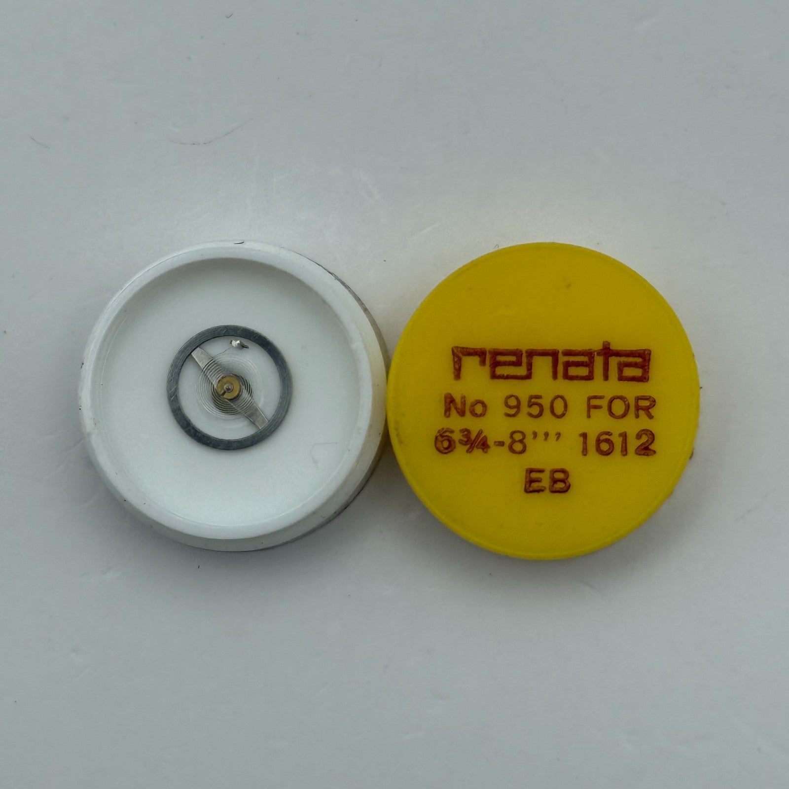 EB 1612 Balance Wheel Complete And Spring 6¾–8’’’ 950 Watch Movement Parts NOS