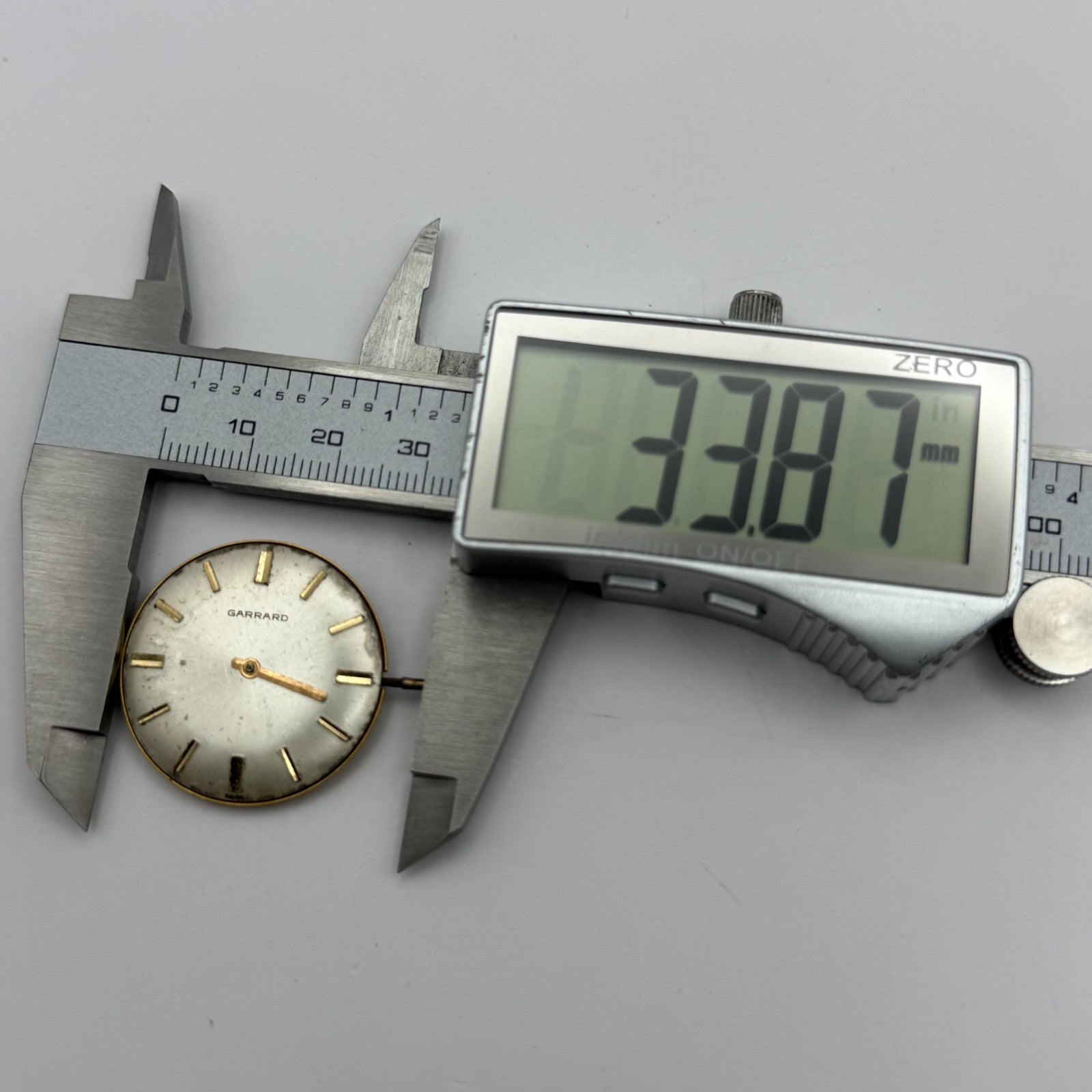 ETA 2391 Watch Movement Garrard Manual Wind Vintage Swiss Parts Repair 29.3mm