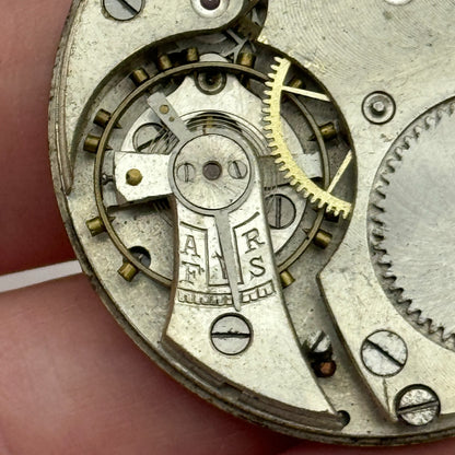 43mm Hunter 15 Jewels Swiss Balance Ok Pocket Watch Movement PARTS REPAIR