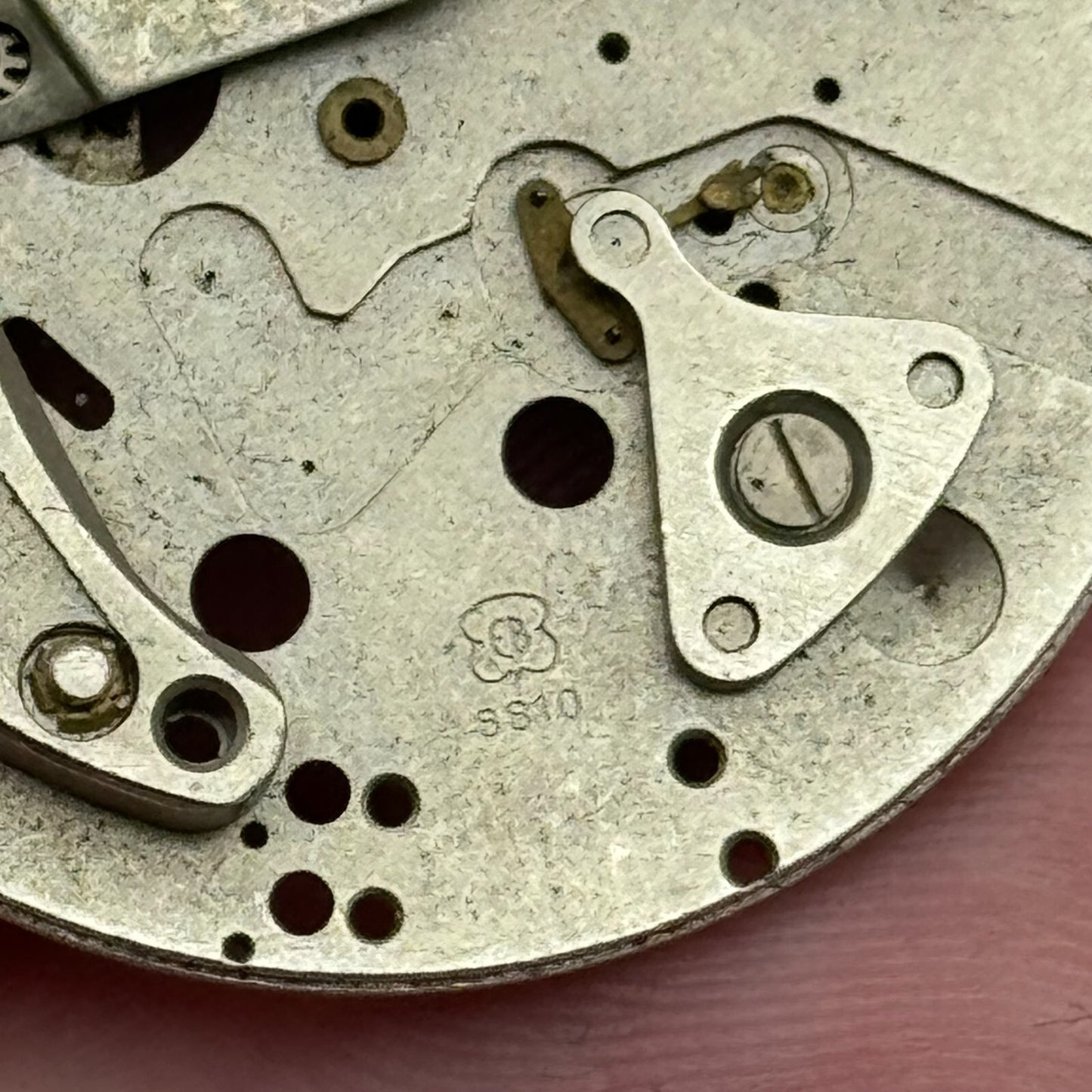 31mm Men's EB 8810 Partial Manual Wind Watch Movement Swiss Made Vintage PARTS