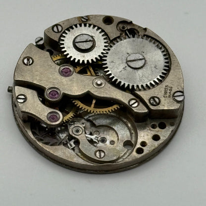 AS A Schild Watch Movement Manual Wind Vintage Swiss Parts Repair Spares 23.7mm