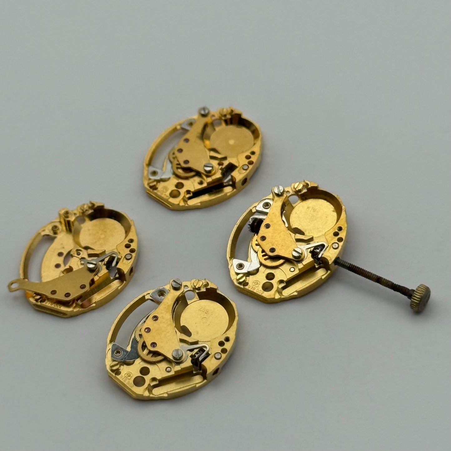 ETA ESA 978.002 x4 Quartz Watch Movement Incomplete Swiss Ladies Parts Repair