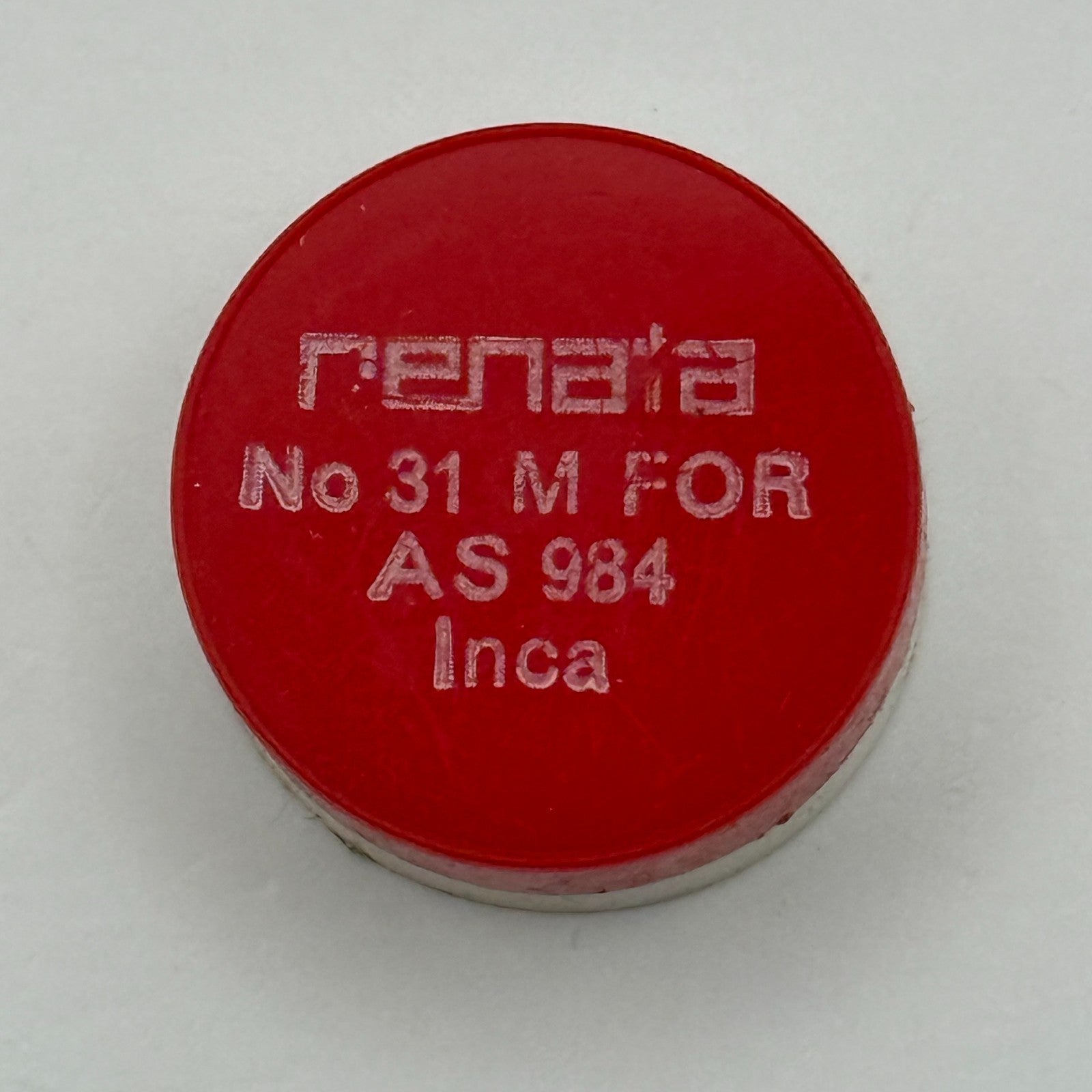 AS 984 Balance Wheel Complete And Spring Inca 31 M Watch Movement Parts NOS