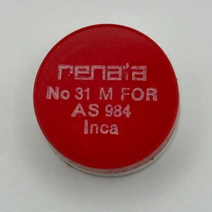 AS 984 Balance Wheel Complete And Spring Inca 31 M Watch Movement Parts NOS