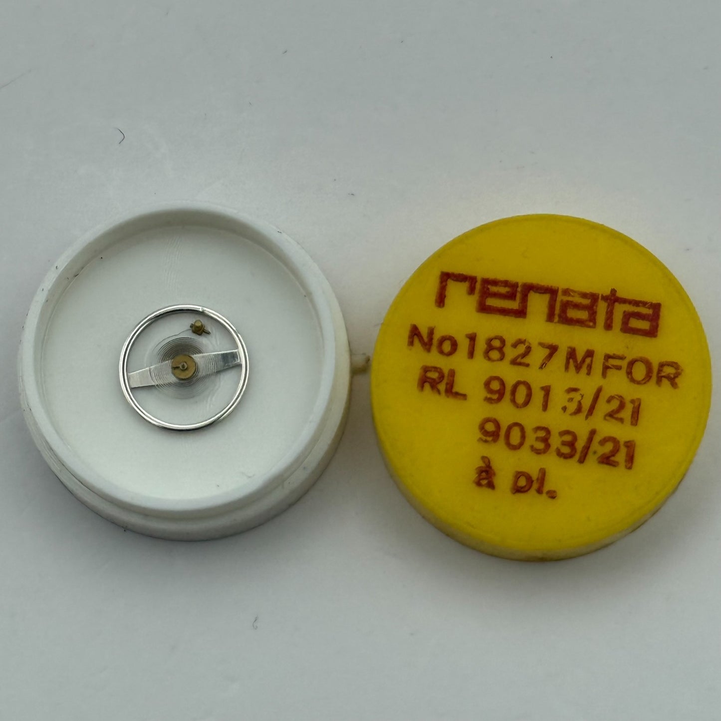 RL 9013/21 9033/21 Balance Wheel Complete And Spring 1827 M Watch Movement Parts