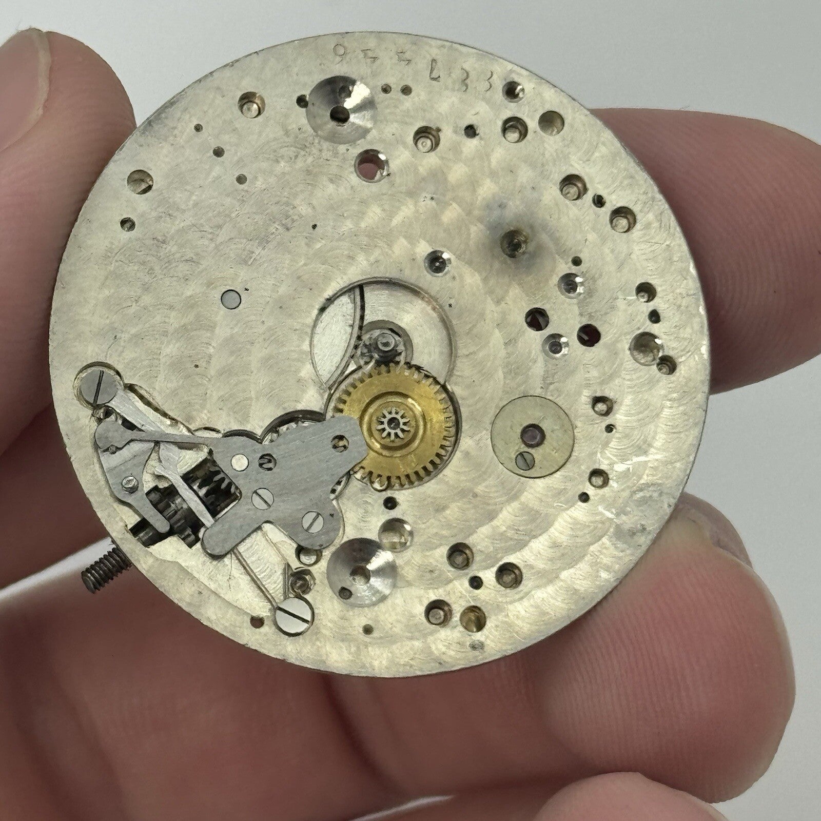 43.1mm Unidentified High Quality Balance Pocket Watch Movement FOR PARTS Repair