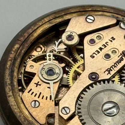 AS 1002 984 Watch Movement Running Accurist Manual Wind Vintage Parts 29.8mm