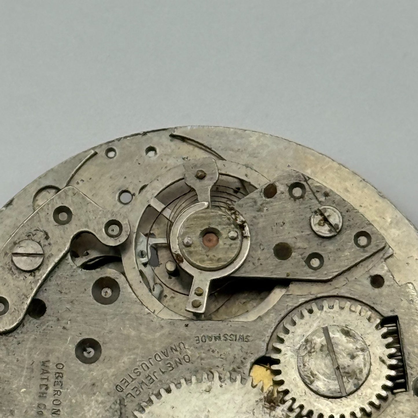 BFG 866 Watch Movement Oberon Manual Wind Vintage Swiss Parts Repair 26.2mm