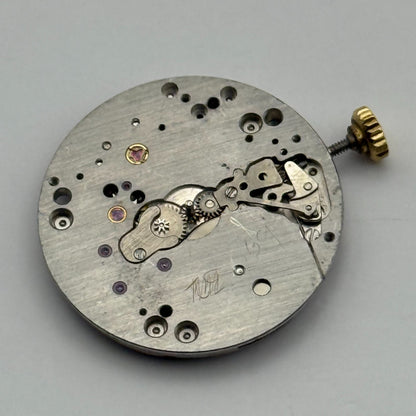 Jaeger Le Coultre 895 Thin Watch Movement Square Dial Vintage Parts Repair 21mm