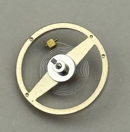 Ebosa 86 87 Balance Wheel Complete And Spring 8¾’’’  1249 Watch Movement Parts
