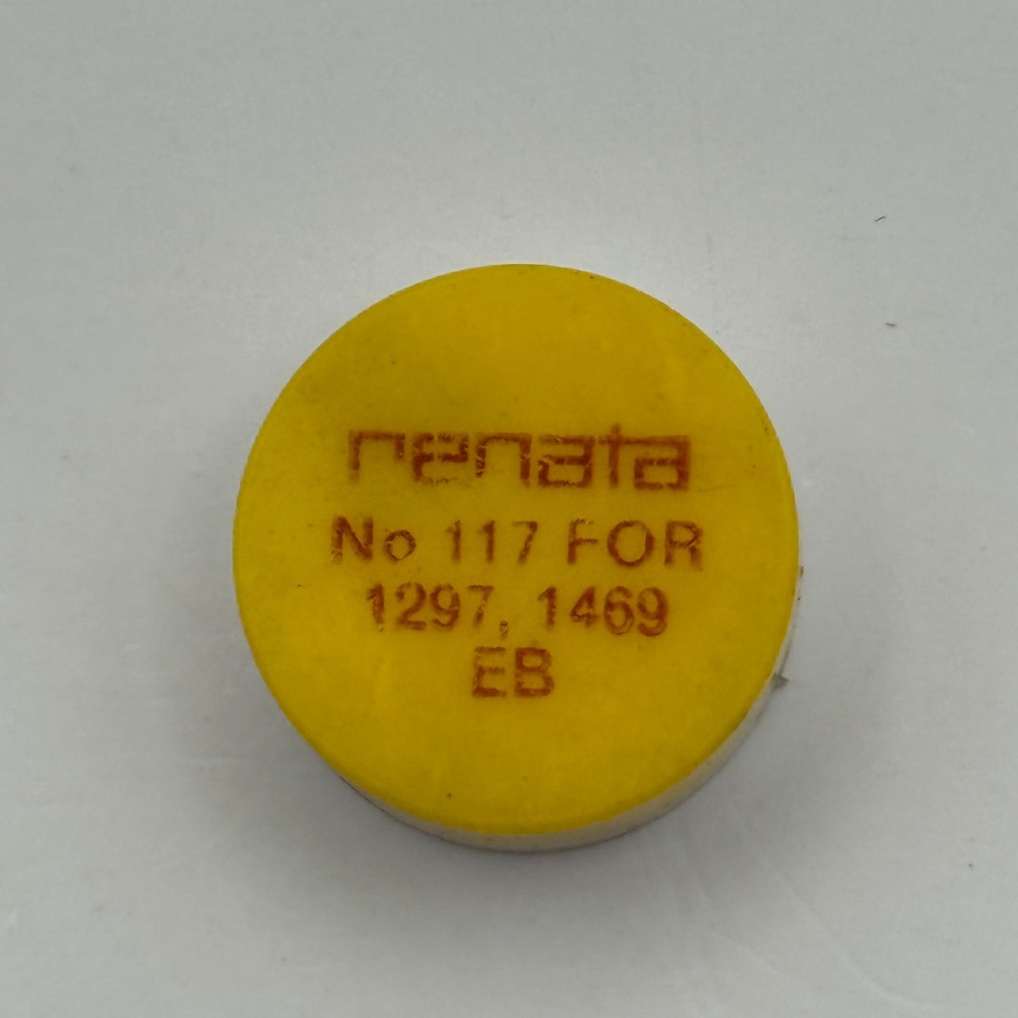 EB 1297 1469 Balance Wheel Complete And Spring  117 Watch Movement Parts NOS