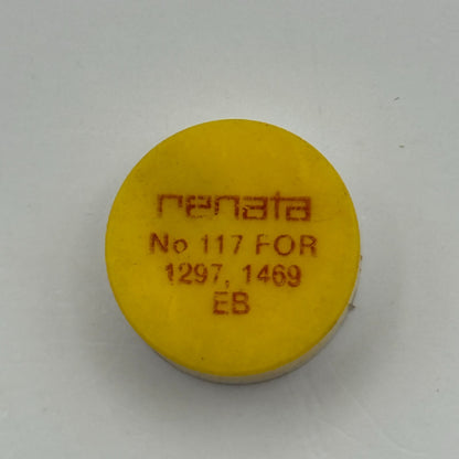 EB 1297 1469 Balance Wheel Complete And Spring  117 Watch Movement Parts NOS