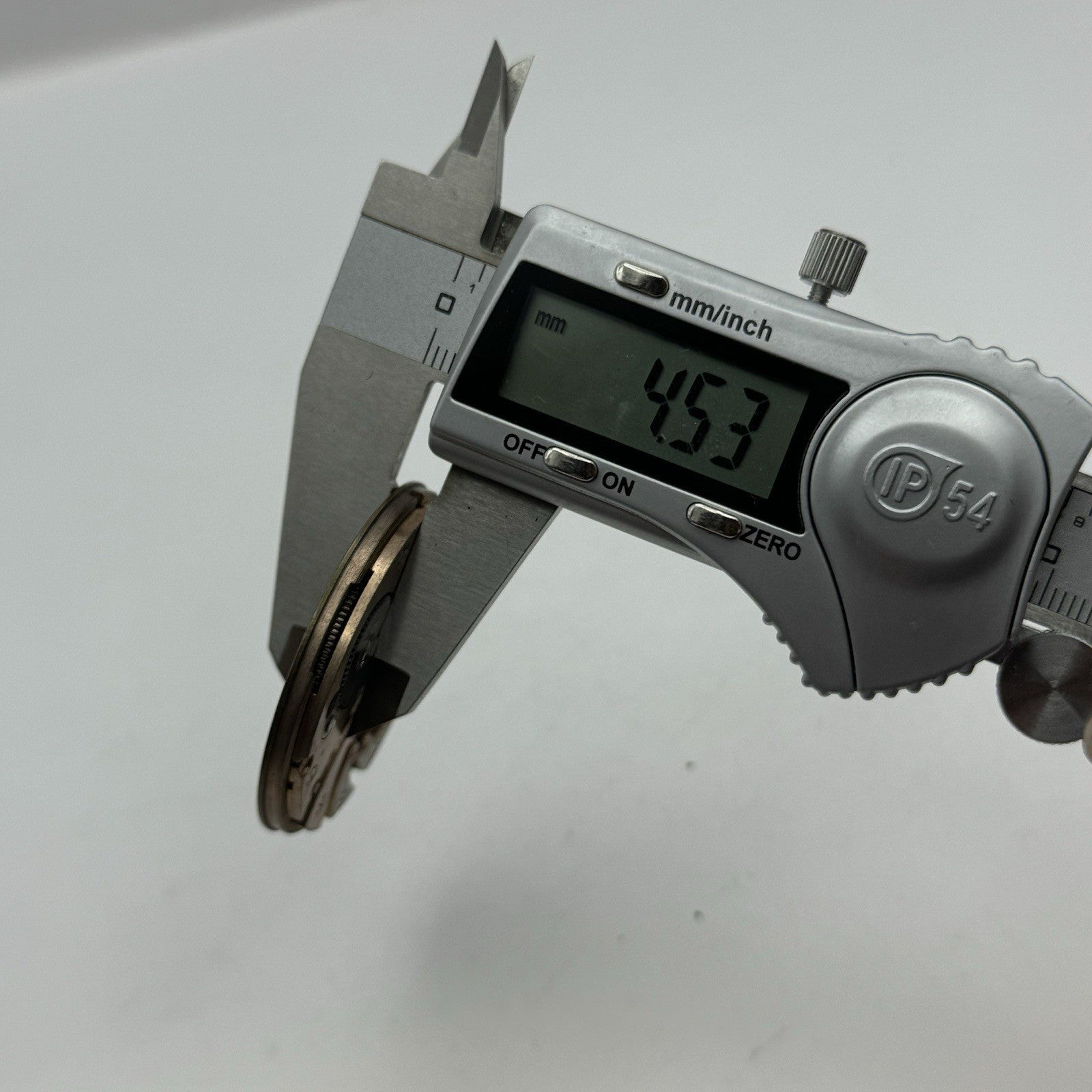 42.7mm Unidentified Trademark Thin Vintage Pocket Watch Movement PARTS REPAIR