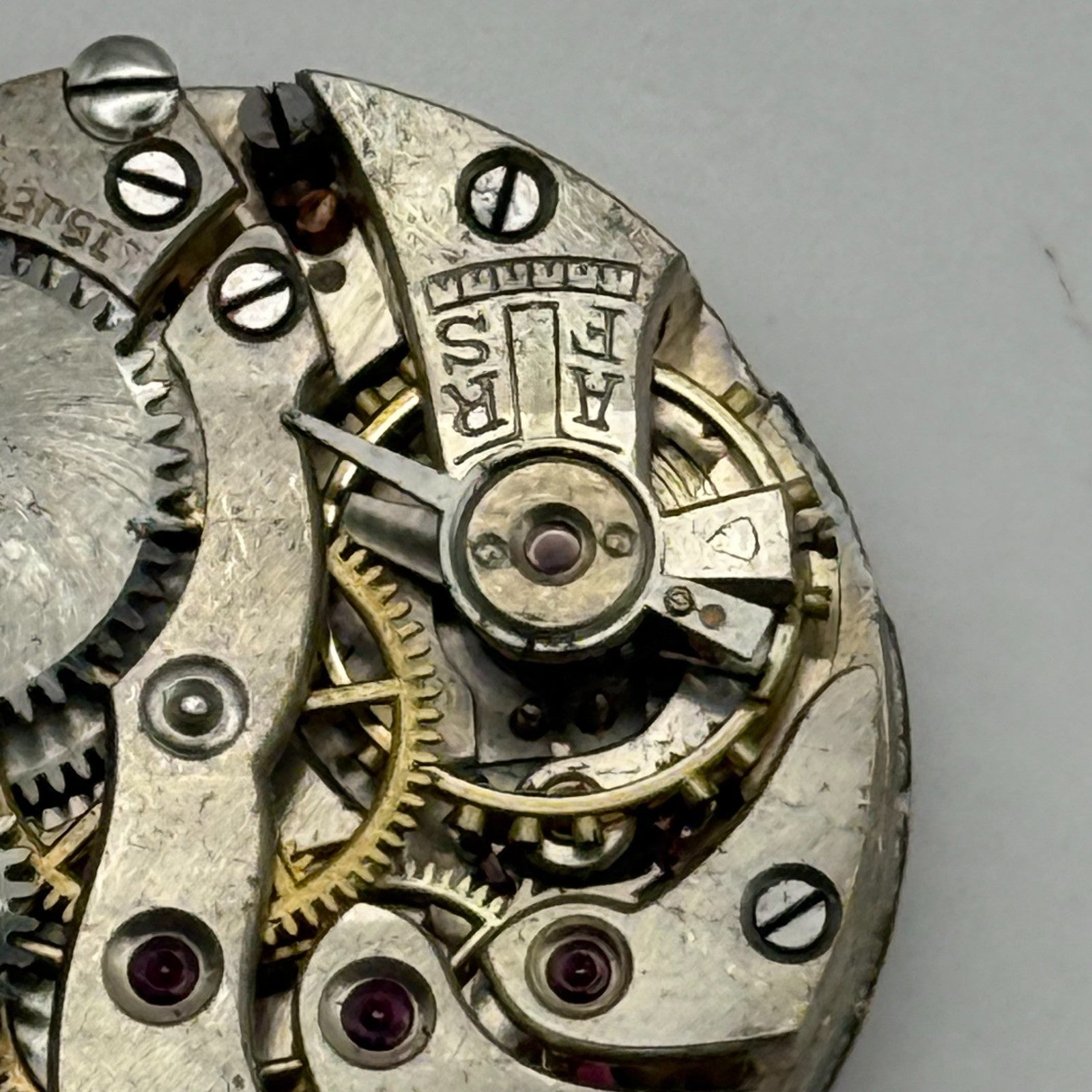 R&S Rotherham & Sons Watch Movement Manual Wind Vintage Parts Repair 23.6mm